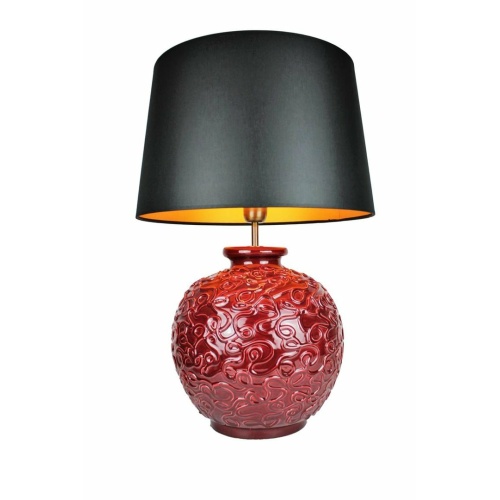 Signature Keramiklampe rot CI-RX/SP/VP-BL