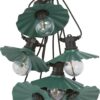 Outdoor Lichterkette Daisy petrol