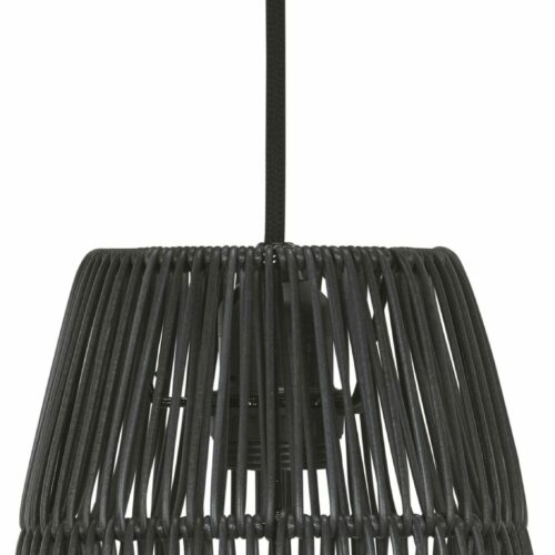 Outdoor Lampenschirm Saigon schwarz 18 cm PR Home