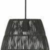 Outdoor Lampenschirm Saigon schwarz 28 cm PR Home