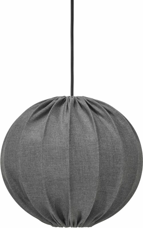 Outdoor Lampenschirm Alva Etamine grau 40 cm PR Home