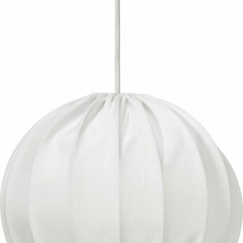 Outdoor Lampenschirm Alva Etamine cremeweiß 50 cm PR Home