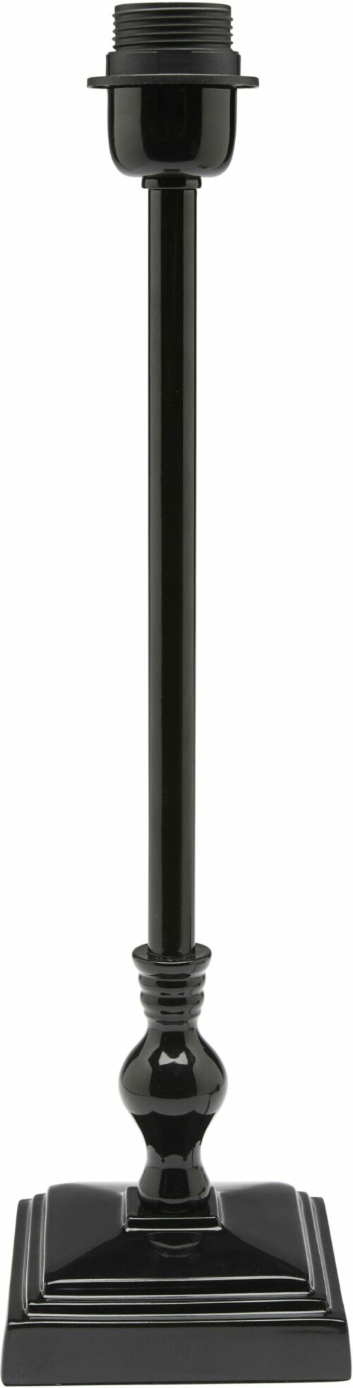 Lampenfuss Lisa glaenzendes schwarz 45 cm scaled