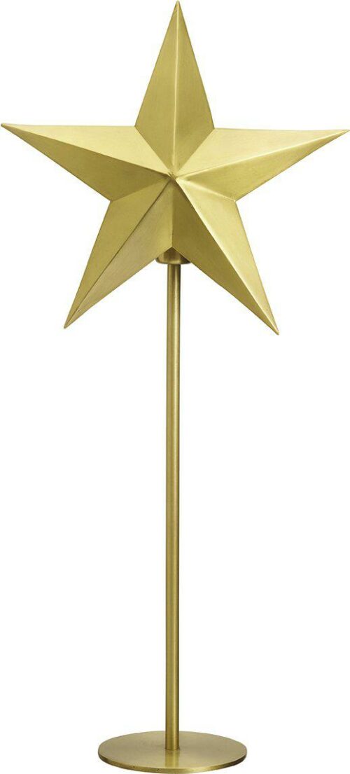 Tischleuchte Stern Nordic glaenzendes Gold 63 cm 4